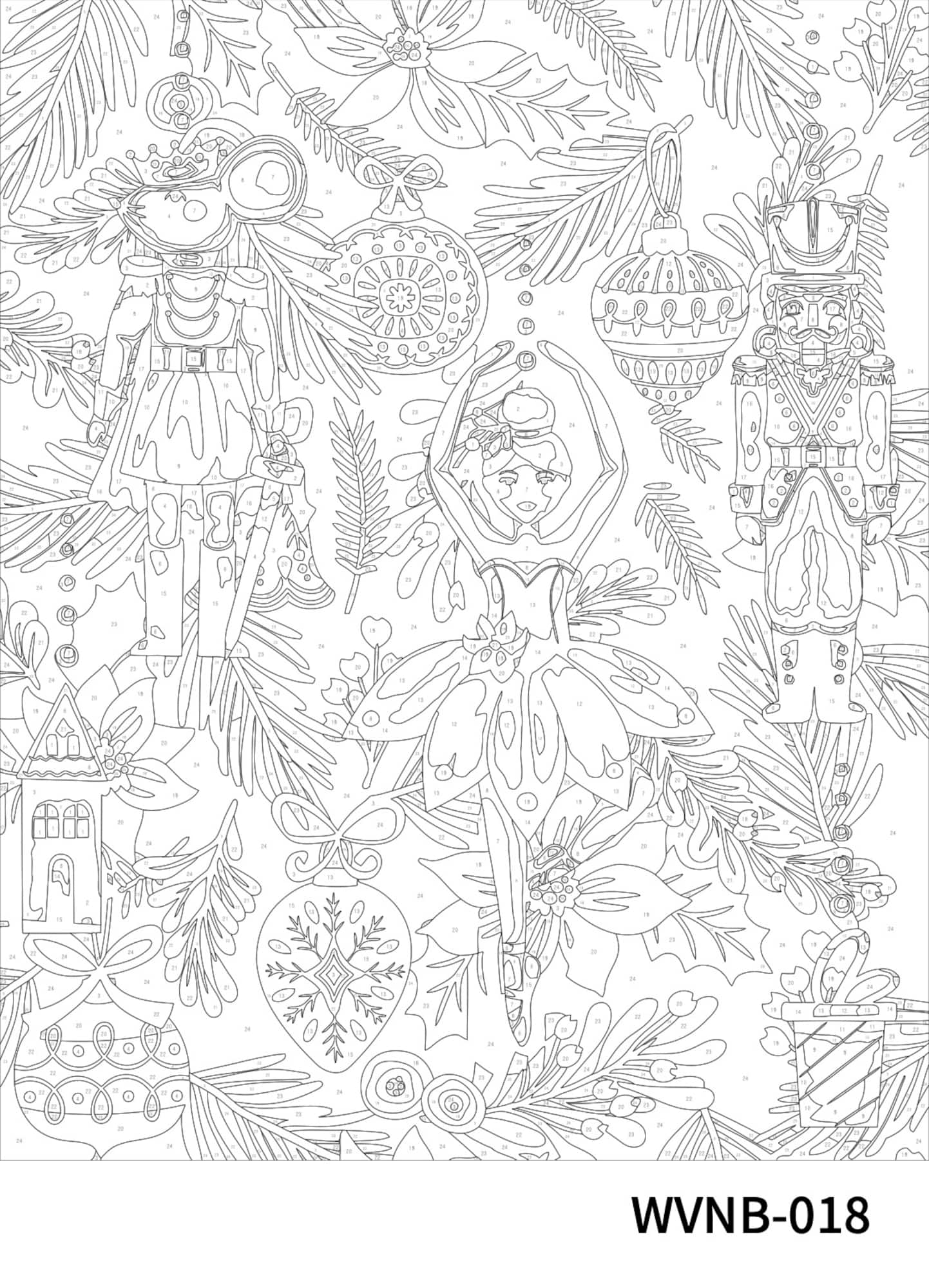 16" x 20" Nutcracker Ballet Paint-by-Number Kit by Artist's Loft™